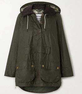 ALEXA CHUNG x BARBOUR Coco Wax Poncho Jacket